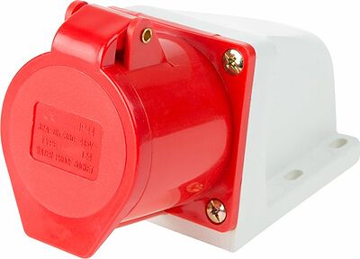 REXANT 11-8913 Розетка 124 стационарная 3Р+РЕ 32А 380В IP44 REXANT