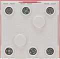 REXANT 11-8978 Розетка электрическая 45x45, CEE 7/4, 2K+3, 16A, красная REXANT REXANT 11-8978 Розетка электрическая 45x45, CEE 7/4, 2K+3, 16A, красная REXANT