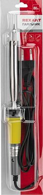 REXANT 12-0125 Паяльник долговечное жало, серия МАСТЕР, 80Вт, 230В, блистер REXANT