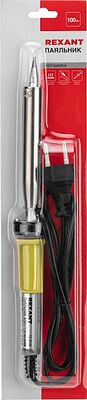 REXANT 12-0126 Паяльник долговечное жало, серия МАСТЕР, 100Вт, 230В, блистер REXANT