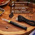 REXANT 12-0180 Паяльник с керам. нагревателем, серия МИНИ, 8Вт, 5В, питание от USB, блистер REXANT REXANT 12-0180 Паяльник с керам. нагревателем, серия МИНИ, 8Вт, 5В, питание от USB, блистер REXANT