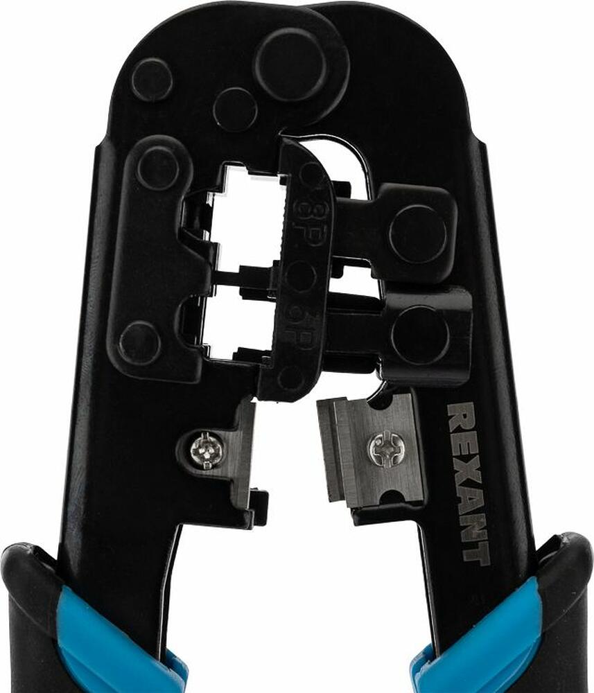 REXANT 12-3432-1 Кримпер HT-568R ТАЙВАНЬ для обжима 8P8C, 6P6C REXANT