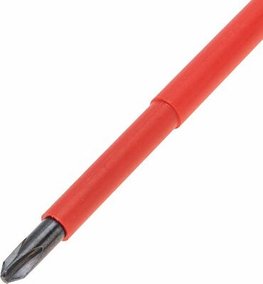 REXANT 12-4719 Отвертка крестовая диэлектрическая PH/SL2х150мм, до 1000В, двухкомпонентная рукоятка REXANT