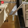 REXANT 12-4721-1 Отвертка шлицевая SL3х75мм, трехкомпонентная рукоятка сталь, S2 REXANT