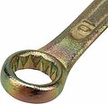 REXANT 12-5805-2 Ключ комбинированный 10мм, желтый цинк REXANT 
