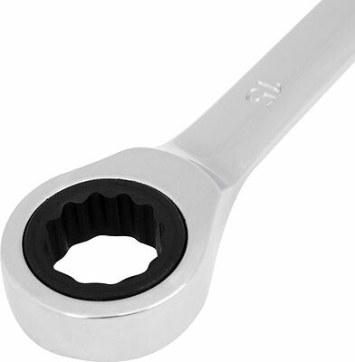 REXANT 12-5810-1 Ключ комбинированный трещоточный 15мм, CrV, зеркальный хром REXANT 