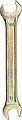 REXANT 12-5823-2 Ключ рожковый 8х10мм, желтый цинк REXANT 