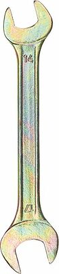 REXANT 12-5829-2 Ключ рожковый 14х17мм, желтый цинк REXANT 