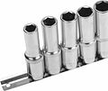 REXANT 12-8308 Набор удлиненных торцевых головок 1/2, шестигранные, CrV, 10 шт., 10-22мм REXANT REXANT 12-8308 Набор удлиненных торцевых головок 1/2, шестигранные, CrV, 10 шт., 10-22мм REXANT