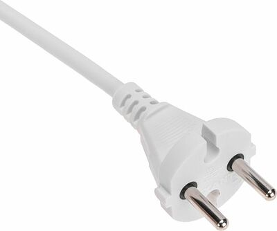 REXANT 13-4001 Удлинитель STANDARD 2 гнезда, 3м, 2х1,0мм², б/з, белый REXANT