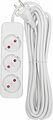 REXANT 13-4008 Удлинитель STANDARD 3 гнезда, 5м, 2х1,0мм², б/з, белый REXANT
