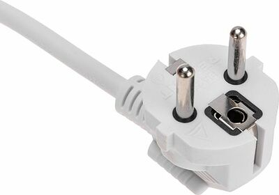 REXANT 13-4047 Удлинитель STANDARD 6 гнезд, 3м, 3х1,0мм², с/з, с выключателем, белый REXANT