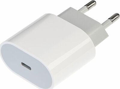 REXANT 16-0234-4 Сетевое зарядное устройство USB-C, 20Вт в комплекте с кабелем USB-C – Lightning REXANT
