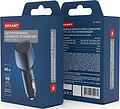 REXANT 16-0244 Автомобильное зарядное устройство с двумя портами (USB-C PD + USB-C PD) со световой индикацией, 40Вт, черное REXANT