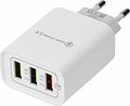 REXANT 16-0277 Сетевое зарядное устройство 3 x USB, 5V, 3 А + 1 А + 1 А, белое REXANT REXANT 16-0277 Сетевое зарядное устройство 3 x USB, 5V, 3 А + 1 А + 1 А, белое REXANT