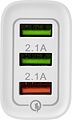 REXANT 16-0277 Сетевое зарядное устройство 3 x USB, 5V, 3 А + 1 А + 1 А, белое REXANT REXANT 16-0277 Сетевое зарядное устройство 3 x USB, 5V, 3 А + 1 А + 1 А, белое REXANT
