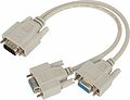 REXANT 17-6834 Переходник штекер VGA - 2 гнезда VGA, провод REXANT REXANT 17-6834 Переходник штекер VGA - 2 гнезда VGA, провод REXANT