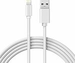 REXANT 18-0001 Кабель USB-A – Lightning, 2,4А, 1м, ПВХ, белый REXANT