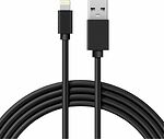 REXANT 18-1122 Кабель USB-A – Lightning, 1А, 1м, ПВХ, черный REXANT