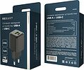 REXANT 18-2202 Сетевое зарядное устройство с двумя портами USB-A и Type-C, 20Вт GaN REXANT REXANT 18-2202 Сетевое зарядное устройство с двумя портами USB-A и Type-C, 20Вт GaN REXANT