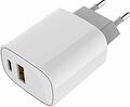 REXANT 18-2207 Сетевое зарядное устройство с двумя портами USB-A + USB-C, 20Вт REXANT REXANT 18-2207 Сетевое зарядное устройство с двумя портами USB-A + USB-C, 20Вт REXANT