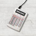 REXANT 18-2209-4 Устройство зарядное PC-05 для Ni-MH аккумуляторов типа АА/ААА REXANT REXANT 18-2209-4 Устройство зарядное PC-05 для Ni-MH аккумуляторов типа АА/ААА REXANT