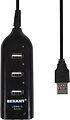 REXANT 18-4105 Разветвитель USB 2.0 на 4 порта REXANT REXANT 18-4105 Разветвитель USB 2.0 на 4 порта REXANT