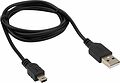 REXANT 18-4402 Кабель USB-A – mini USB, 1А, 1м, ПВХ, черный REXANT REXANT 18-4402 Кабель USB-A – mini USB, 1А, 1м, ПВХ, черный REXANT