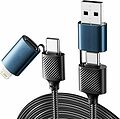 REXANT 18-7094 Кабель 4в1 USB-A, Type-C, Type-C, Lightning 65Вт, 1м, в черной нейлоновой оплетке REXANT REXANT 18-7094 Кабель 4в1 USB-A, Type-C, Type-C, Lightning 65Вт, 1м, в черной нейлоновой оплетке REXANT