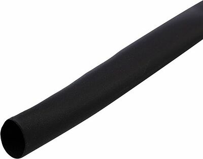 REXANT 29-0016 Трубка термоусаживаемая ТУТ нг 4,0/2,0мм, черная, ролик 2,44м REXANT