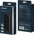 REXANT 30-2052 Портативное зарядное устройство Power Bank (аккумуляторная батарея) 20000 mAh с Quick Charge и Power Delivery, черное REXANT REXANT 30-2052 Портативное зарядное устройство Power Bank (аккумуляторная батарея) 20000 mAh с Quick Charge и Power Delivery, черное REXANT