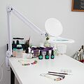 REXANT 31-0403 Лупа на струбцине круглая 5D с подсветкой 56 SMD LED, ø127мм, белая REXANT REXANT 31-0403 Лупа на струбцине круглая 5D с подсветкой 56 SMD LED, ø127мм, белая REXANT