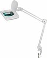 REXANT 31-0513 Лупа на струбцине квадратная 5D с подсветкой 60 SMD LED, сенсорный регулятор яркости, 190х157мм, белая REXANT REXANT 31-0513 Лупа на струбцине квадратная 5D с подсветкой 60 SMD LED, сенсорный регулятор яркости, 190х157мм, белая REXANT