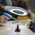 REXANT 31-0532 Лупа на струбцине круглая 5D с подсветкой 72 SMD, сенсорный регулятор яркости, ø152мм, белая REXANT REXANT 31-0532 Лупа на струбцине круглая 5D с подсветкой 72 SMD, сенсорный регулятор яркости, ø152мм, белая REXANT
