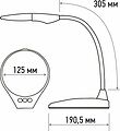 REXANT 31-0560 Лупа настольная 3D с подсветкой 3LED, сенсорная регулировка яркости, EXPERT, ø125мм, белая REXANT REXANT 31-0560 Лупа настольная 3D с подсветкой 3LED, сенсорная регулировка яркости, EXPERT, ø125мм, белая REXANT