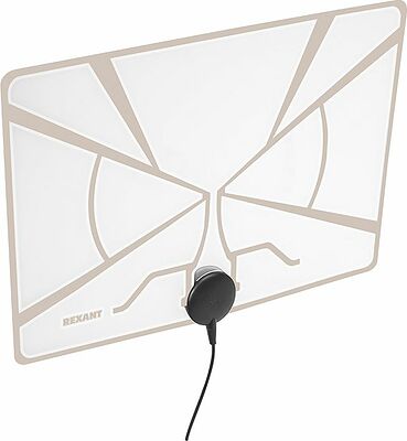REXANT 34-0711 Антенна комнатная «Активная» с USB питанием, для цифрового телевидения DVB-T2, Ag-711 REXANT