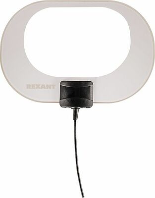 REXANT 34-0715 Антенна комнатная «Активная» с USB питанием, для цифрового телевидения DVB-T2, Ag-715 REXANT