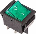 REXANT 36-2332-1 Выключатель клавишный 250В 16А (4с) ON-OFF зеленый с подсветкой (1 шт/уп) REXANT REXANT 36-2332-1 Выключатель клавишный 250В 16А (4с) ON-OFF зеленый с подсветкой (1 шт/уп) REXANT