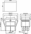 REXANT 36-2370-1 Выключатель клавишный 250В 15А (6с) ON-OFF-ON черный с нейтралью (1 шт/уп) REXANT REXANT 36-2370-1 Выключатель клавишный 250В 15А (6с) ON-OFF-ON черный с нейтралью (1 шт/уп) REXANT