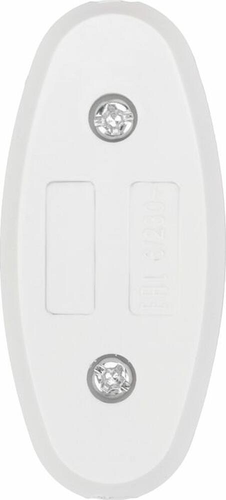 REXANT 36-3016 Выключатель-кнопка 250V 6А ON-OFF белый на электропровод (для настольной лампы / для бра) REXANT