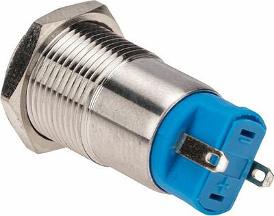 REXANT 36-3151 Кнопка антивандальная Ø12 Б/Фикс (2с) OFF-(ON) выпуклая (A12-B2) REXANT