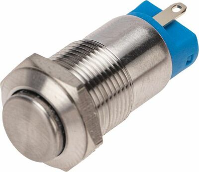 REXANT 36-3151 Кнопка антивандальная Ø12 Б/Фикс (2с) OFF-(ON) выпуклая (A12-B2) REXANT