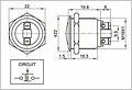 REXANT 36-3410 Кнопка антивандальная Ø19 Б/Фикс (2с винт) OFF-(ON) сфера (PBS-28В, A19-A2) REXANT REXANT 36-3410 Кнопка антивандальная Ø19 Б/Фикс (2с винт) OFF-(ON) сфера (PBS-28В, A19-A2) REXANT