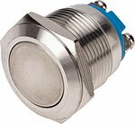 REXANT 36-3411 Кнопка антивандальная Ø19 Б/Фикс (2с винт) OFF-(ON) плоская (PBS-28В-2) REXANT