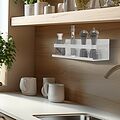 REXANT 38-0642 Кухонный органайзер, настенный, монтаж без сверления, белый REXANT REXANT 38-0642 Кухонный органайзер, настенный, монтаж без сверления, белый REXANT