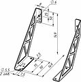 REXANT 38-0681 Кронштейн в стиле лофт для крепления полок, настенный, белый REXANT REXANT 38-0681 Кронштейн в стиле лофт для крепления полок, настенный, белый REXANT