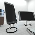 REXANT 38-0717 Держатель для смартфонов и планшетов, настольный, черный REXANT REXANT 38-0717 Держатель для смартфонов и планшетов, настольный, черный REXANT