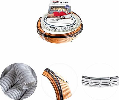 REXANT 51-0514-3 Теплый пол, кабельная секция Standard RND-30-450 450Вт, 30м, 2,7-3,8м² двухжильный REXANT