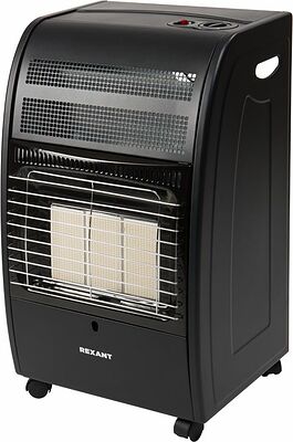 REXANT 60-0022 Обогреватель инфракрасный газовый для дома, 4,2кВт, для баллона 27л, черный REXANT