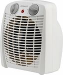 REXANT 60-0033 Тепловентилятор электрический настольный 2кВт со спиральным нагревательным элементом, белый REXANT